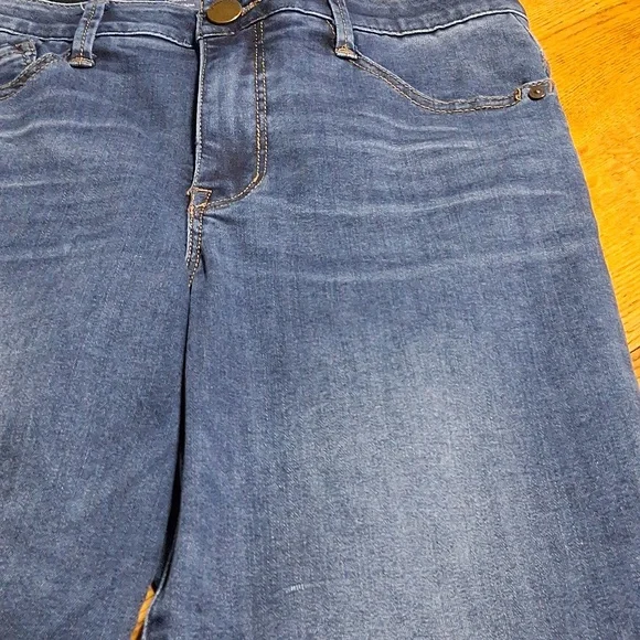 DEMOCRACY Jean Womens 8 BLUE Summer Preowned Denim Used AB SOLUTION Pants - Picture 2 of 6